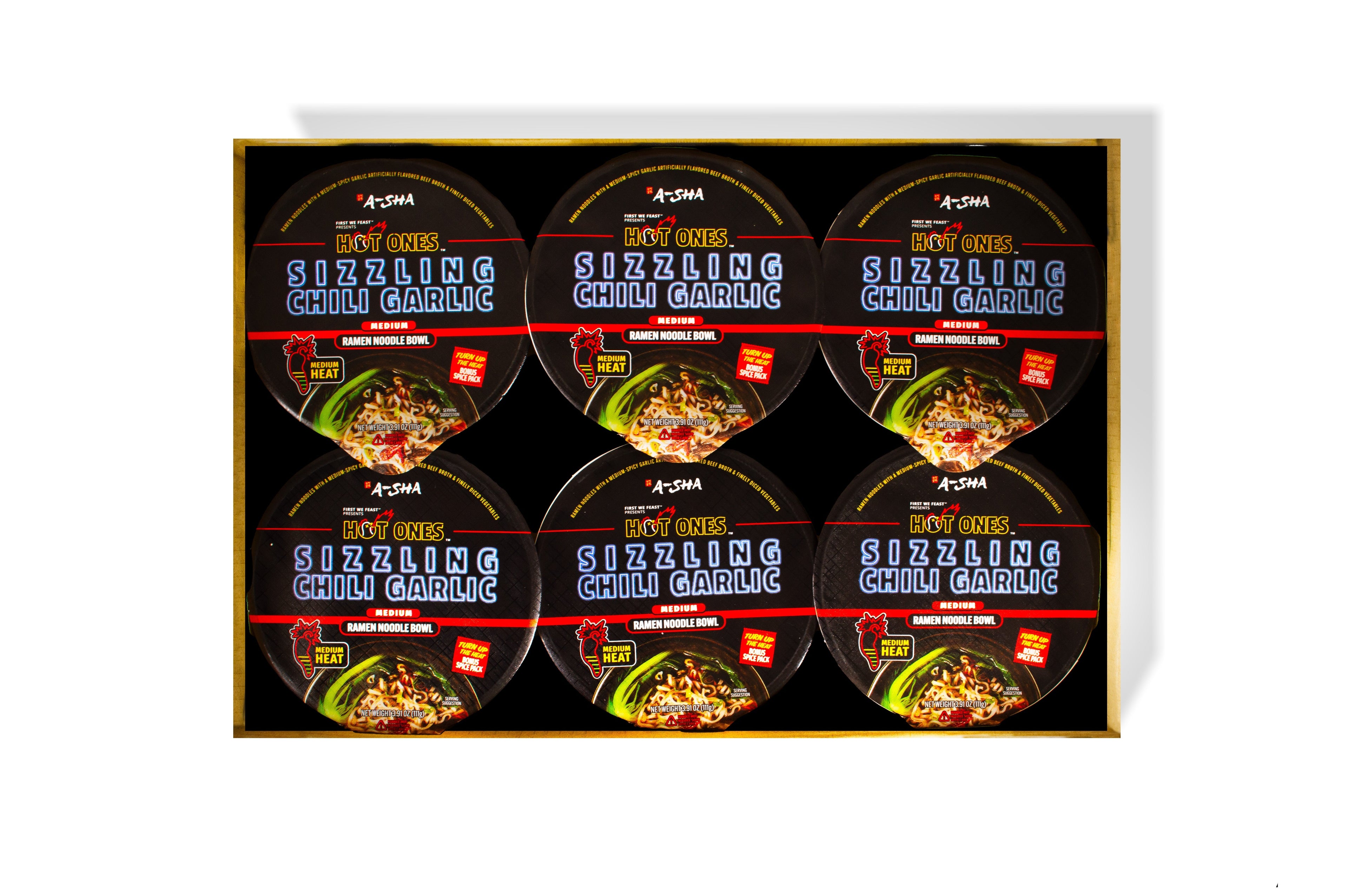 A-Sha x Hot Ones Ultimate Variety Pack - Simple Prep, Satisfying Bite
