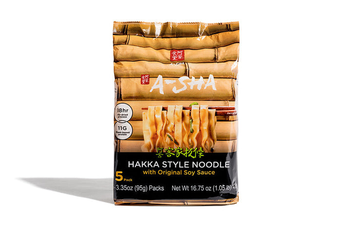 Hakka Wide Noodles - Original Flavor - Simple Prep, Satisfying Bite M0