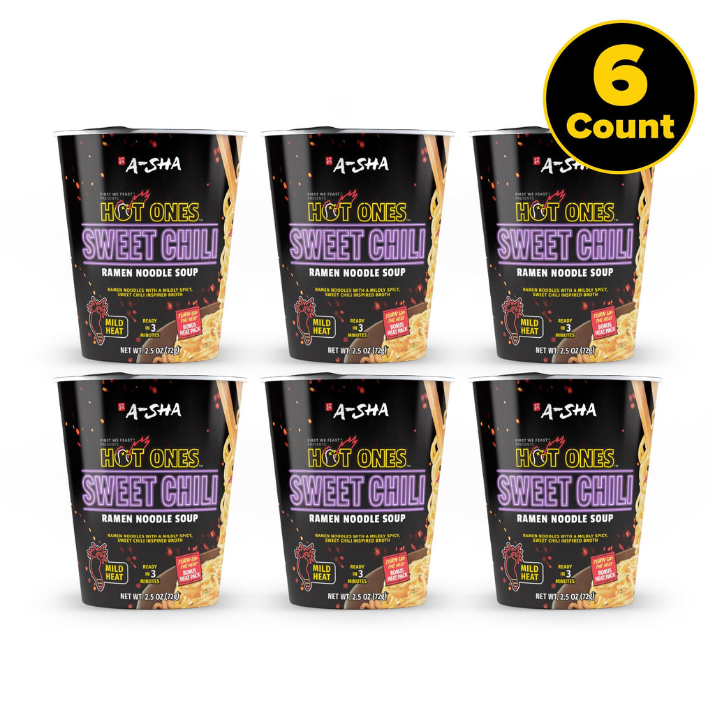 A-Sha x Hot Ones Sweet Chili Noodles - Simple Prep, Satisfying Bite