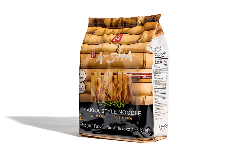 Hakka Wide Noodles - Original Flavor - Simple Prep, Satisfying Bite